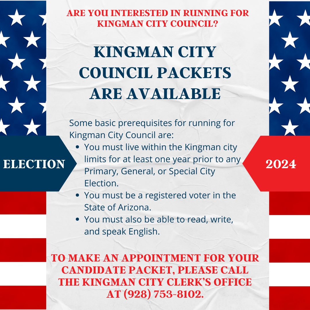 Candidate Packets Available 09-18-2023