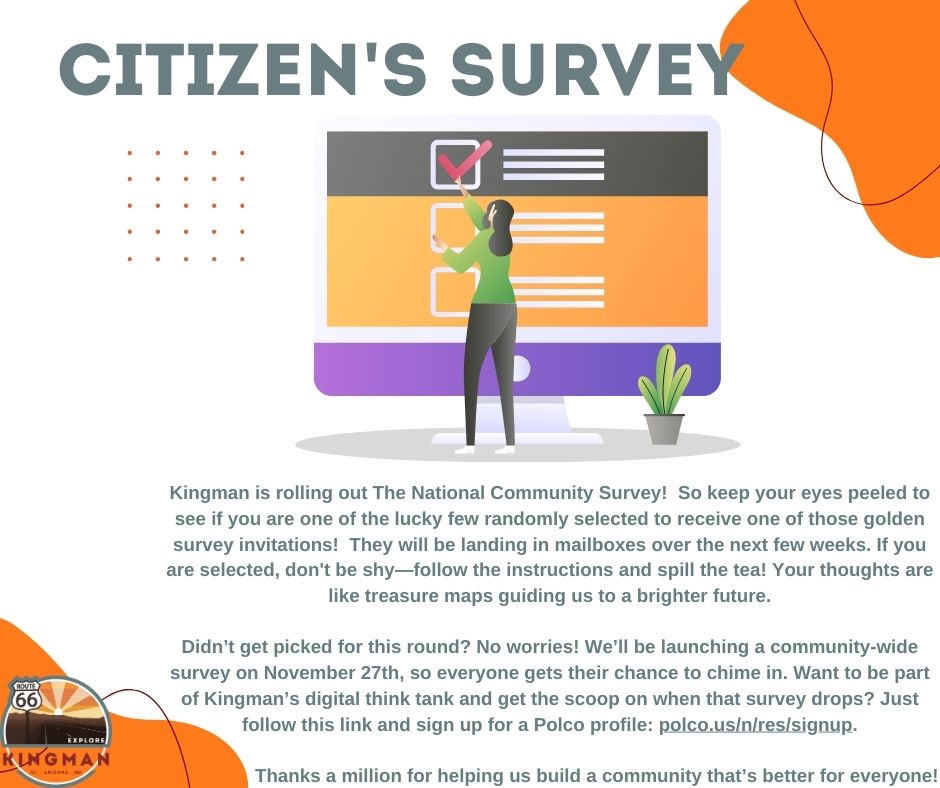 City of Kingman Invites Residents Feedback in Community-Wide Survey